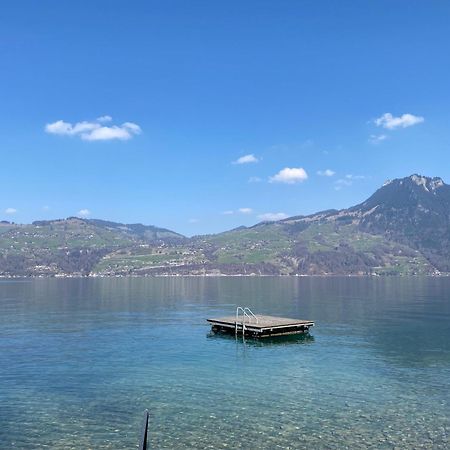 Hotel Seaside Spiez Esterno foto