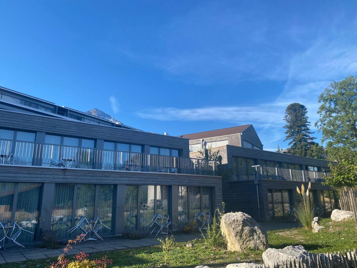 Hotel Seaside Spiez Esterno foto