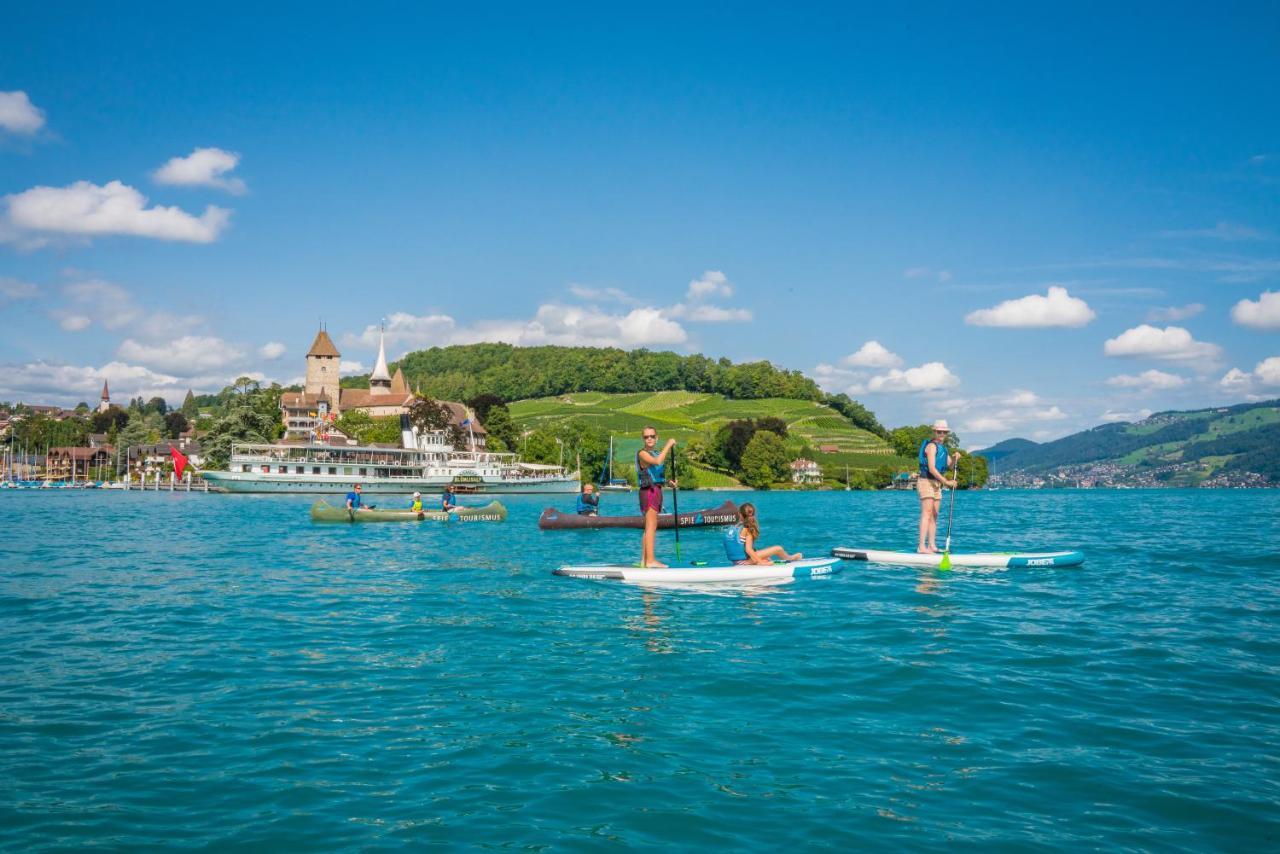 Hotel Seaside Spiez Esterno foto