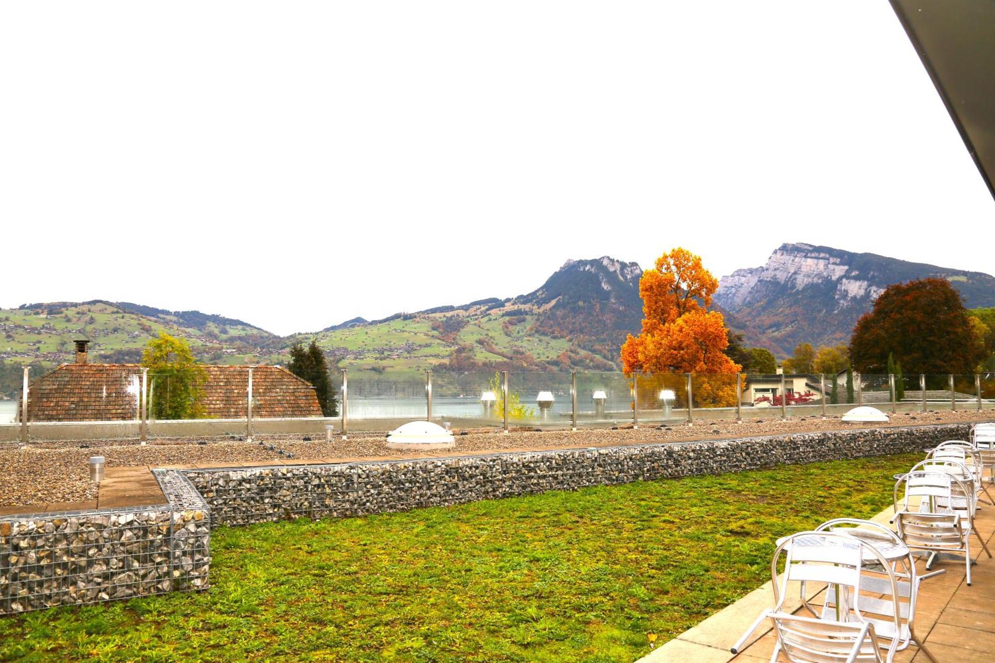 Hotel Seaside Spiez Esterno foto