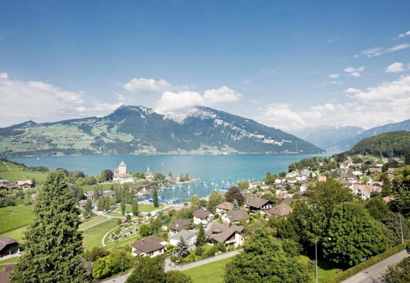 Hotel Seaside Spiez Esterno foto
